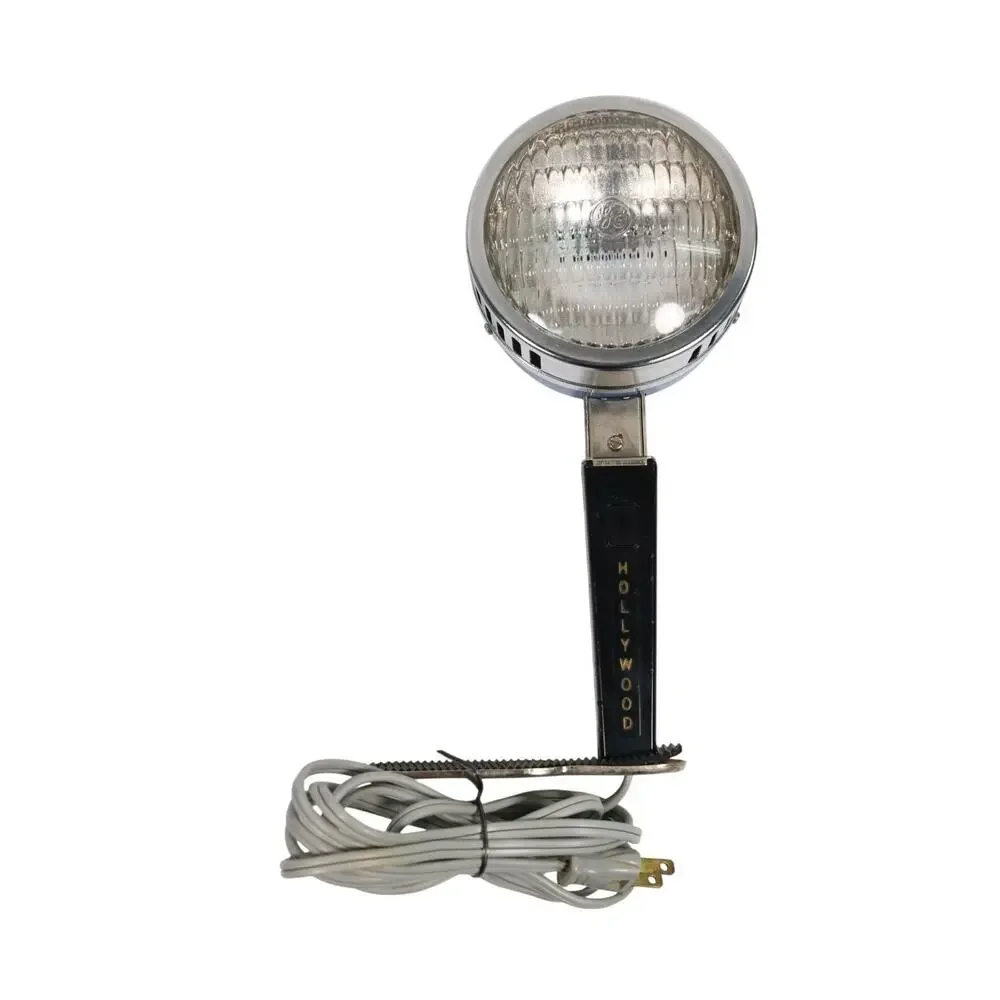Vintage Hollywood Mov-E-Lite Single Light For Indoor Movies/Stills W/Original Bo